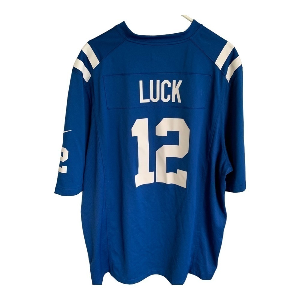 Nike Andrew Luck #12 Indianapolis Colts NFL Football Jersey On Field Size XXL - Picture 1 of 9